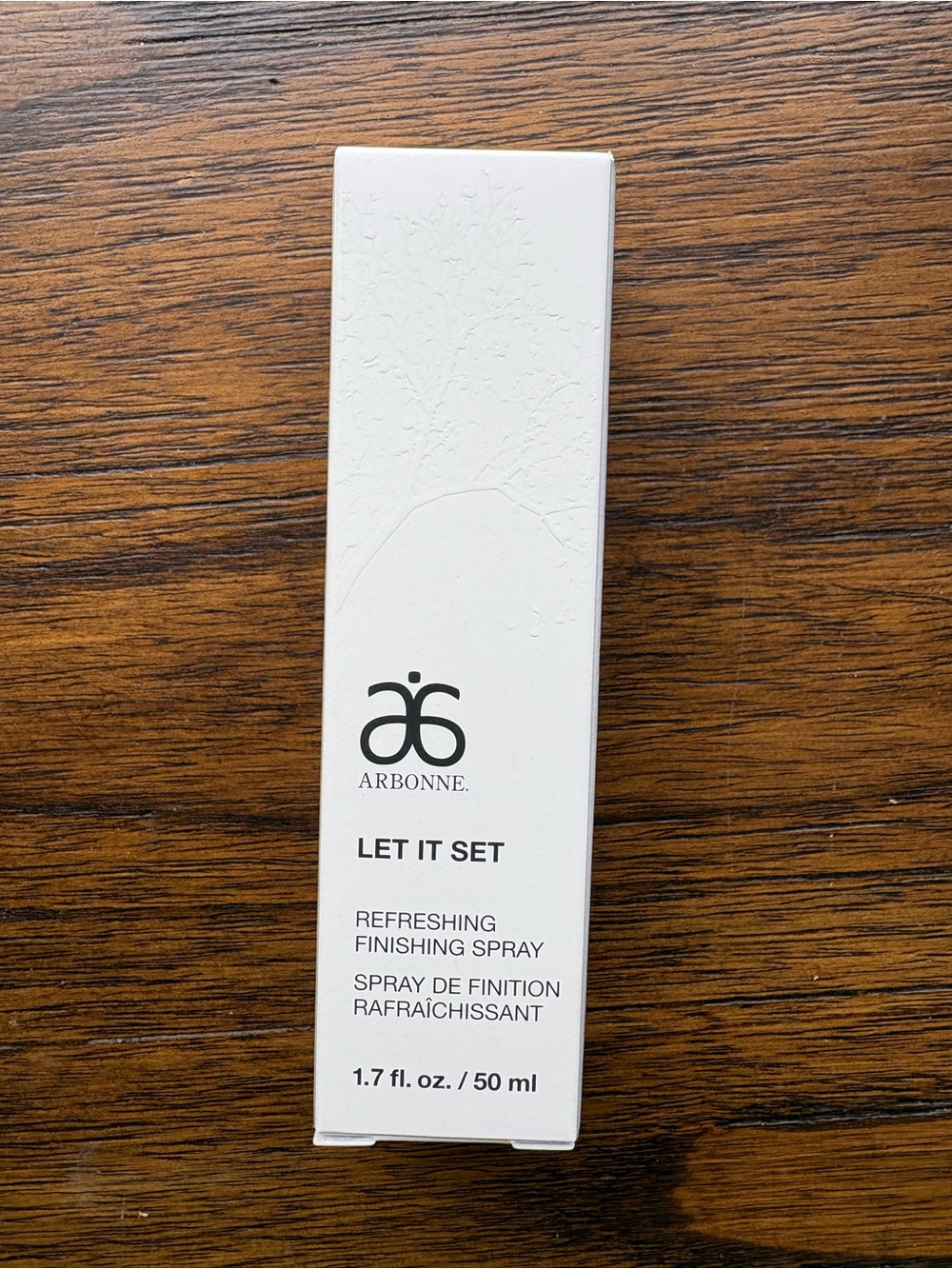 Arbonne Let It Set Refreshing Finishing Spray